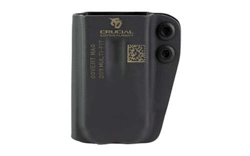 Holsters Crucial Concealment Covert Magazine Pouch CRUCIAL COVERT MAG PCH 2011 AMBI BLK • Model: Covert Magazine Pouch